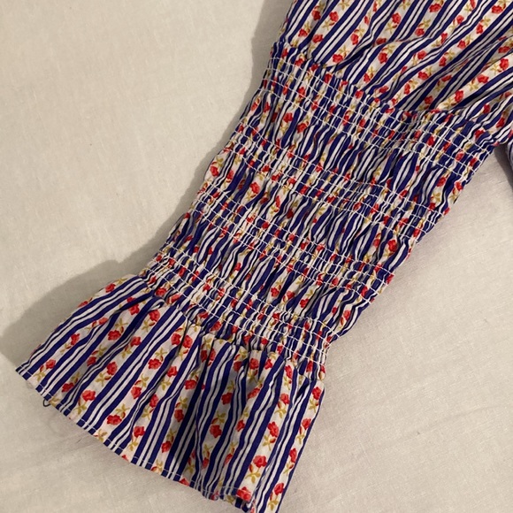 Laura Ashley + Urban Outfitters Maisy mock neck dress floral M - Picture 11 of 16